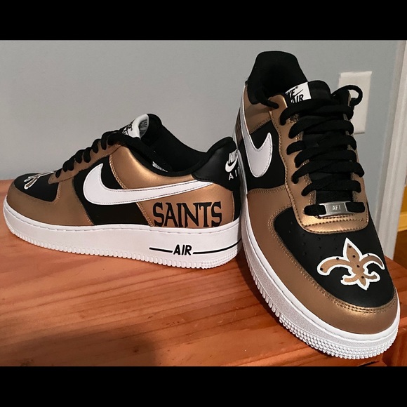 custom saints shoes